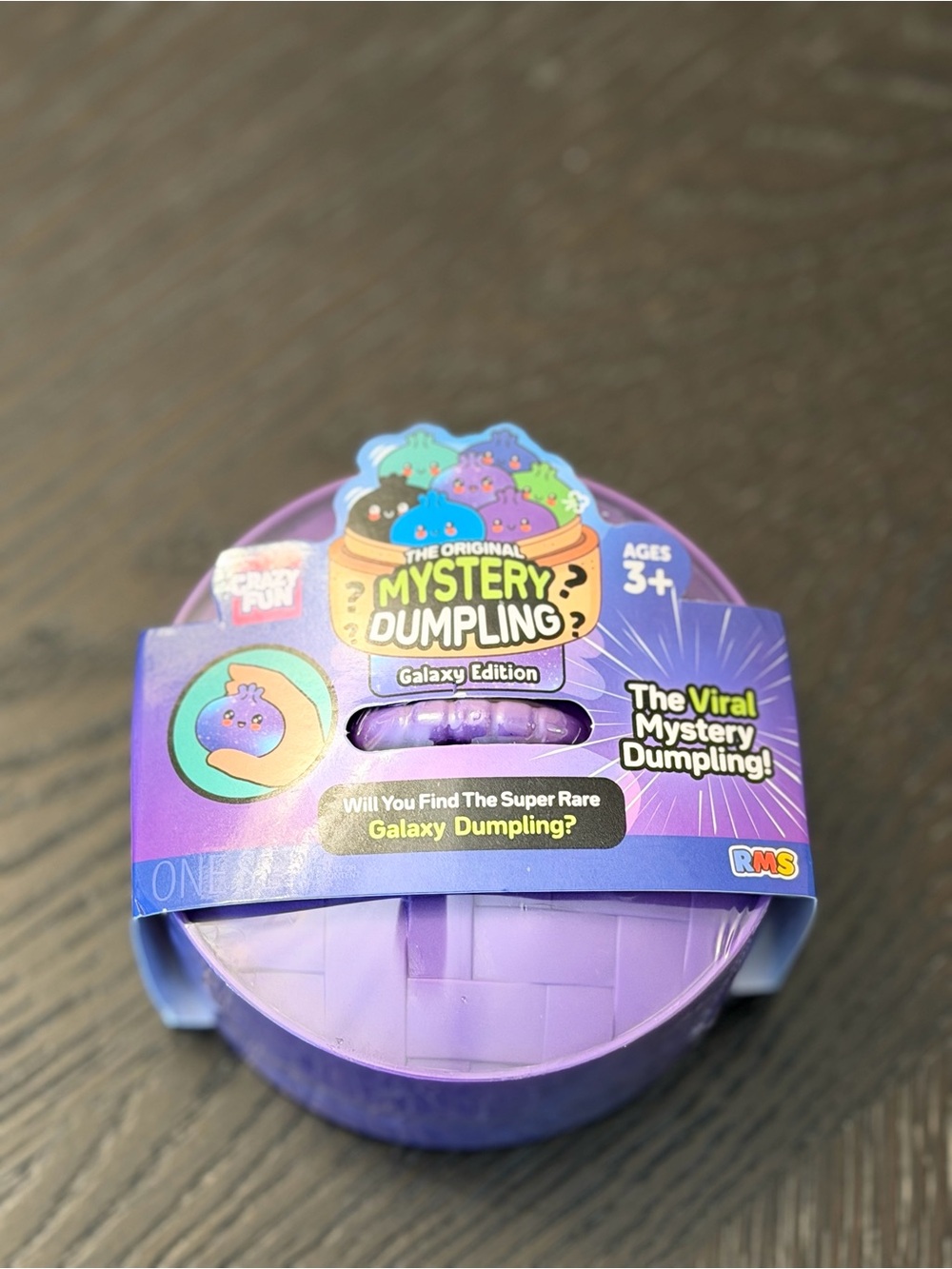 RMS Crazy Fun The Original Mystery Dumpling - Galaxy Edition Squishy Fidget Toy